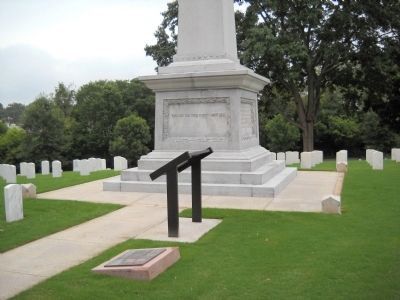 Marker in Salisbury National Cemetery. Click for full size. Marker in Salisbury National Cemetery image. Click for full size.