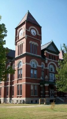 Miami County History Marker. Click for full size. Miami County History Marker image. Click for full size.