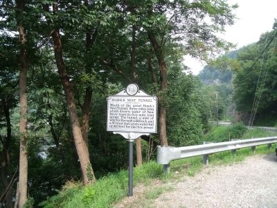Marker at its original location image. Click for full size.