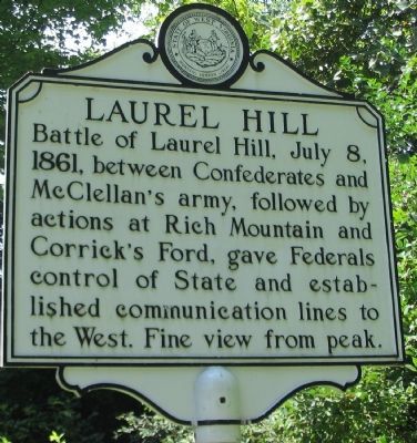 Laurel Hill Marker image. Click for full size.