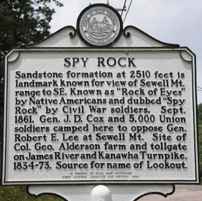 Spy Rock Marker image. Click for full size.