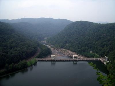 Hawk's Nest Hydroeletric Project image. Click for full size.