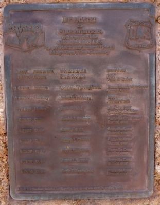 Mogollon Rim Country Firefighters Memorial Marker image. Click for full size.