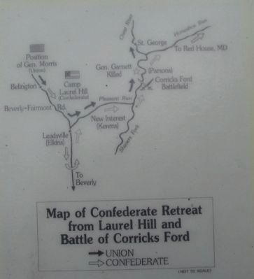 Map of the Confederate Retreat image. Click for full size.
