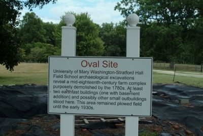 Oval Site Marker image. Click for full size.