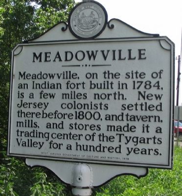 Meadowville Marker image. Click for full size.