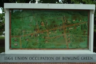1864 Union Occupation of Bowling Green image. Click for full size.