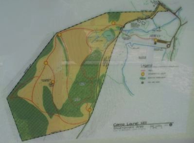 Map of Laurel Hill Camp image. Click for full size.