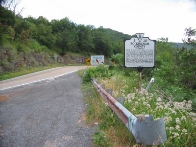 Rockingham County / West Virginia Marker image. Click for full size.