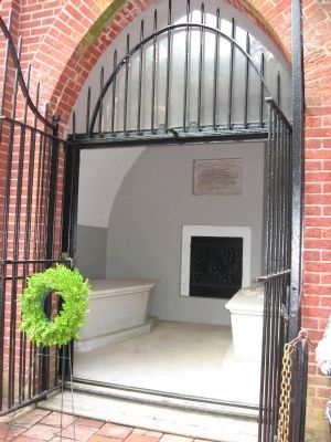 Wreath Laying Ceremony at the Tomb of George and Martha Washington. Click for full size. Wreath Laying Ceremony at the Tomb of George and Martha Washington image. Click for full size.
