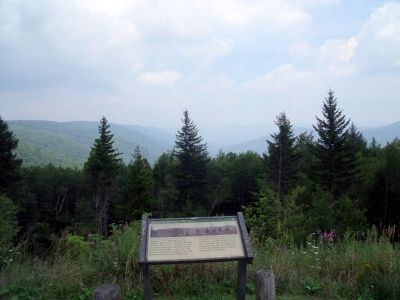 Williams River Valley Overlook image. Click for full size.