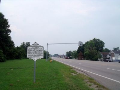 MacCorkle Ave US Rt 60 (facing east) image. Click for full size.