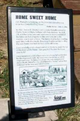 Home Sweet Home Marker. Click for full size. Home Sweet Home Marker image. Click for full size.