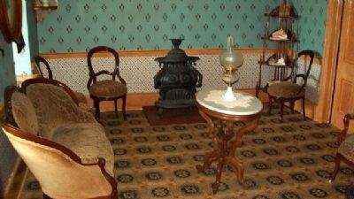 Mahaffie Home Parlor. Click for full size. Mahaffie Home Parlor image. Click for full size.