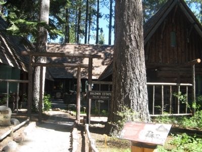 Rear of the Baldwin House & Tallac Museum image. Click for full size.