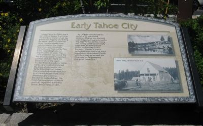 Early Tahoe City Marker image. Click for full size.