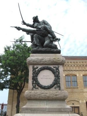 Civil War Monument. Click for full size. Civil War Monument image. Click for full size.