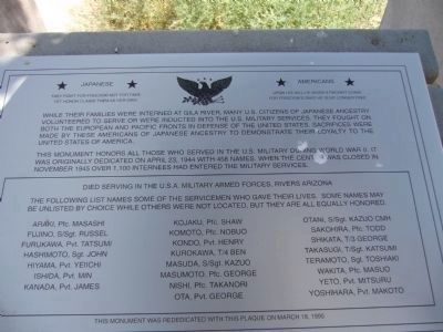 Servicemen's Honor Roll Marker image. Click for full size.
