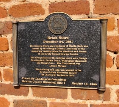 Brick Store Marker image. Click for full size.