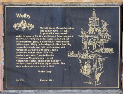 Welby Marker image. Click for full size.
