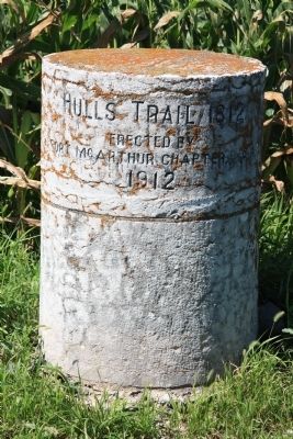 Hull's Trail 1812 Marker image. Click for full size.