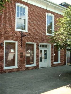 Ripley - Shepherd Building with Marker at 218 North Main Street image. Click for full size.