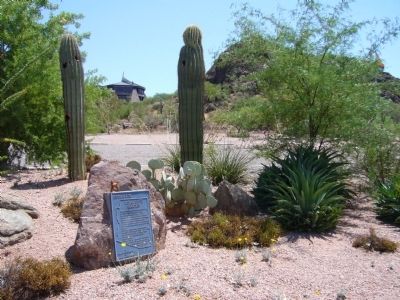 Double Butte Cemetery Marker. Click for full size. Double Butte Cemetery Marker image. Click for full size.