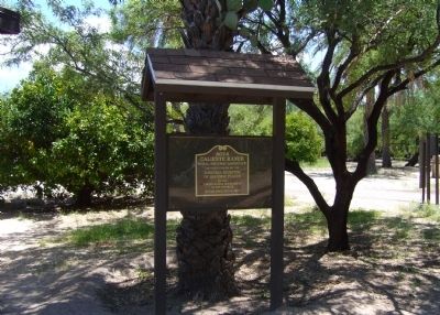 Agua Caliente Ranch and Hot Springs NRHP Plaque image. Click for full size.