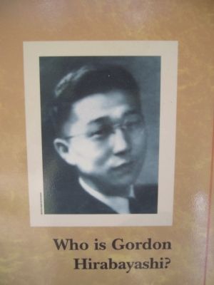 Who is Gordon Hirabayashi? image. Click for full size.