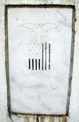 McCook Post No. 51 G.A.R. Civil War Memorial image. Click for full size.