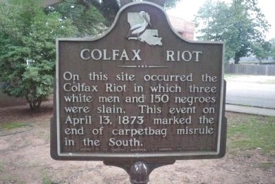 Colfax Riot Marker image. Click for full size.