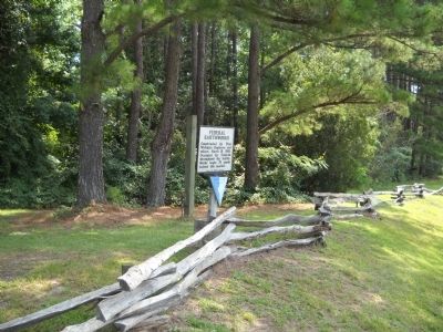 Federal Earthworks Marker image. Click for full size.