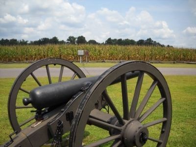 Confederate Attacks Marker image. Click for full size.