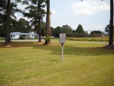 Marker on Harper House Road image. Click for full size.