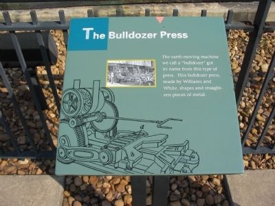 The Bulldozer Press Marker image. Click for full size.