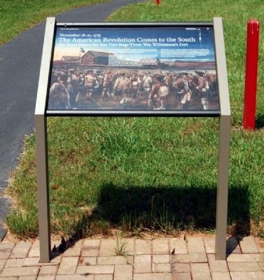 The American Revolution Comes to the South Marker. Click for full size. The American Revolution Comes to the South Marker image. Click for full size.