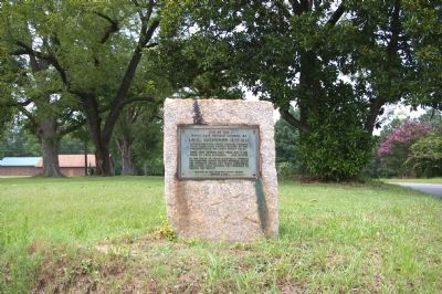 Site of the Home and Private School of Adiel Sherwood Marker image. Click for full size.