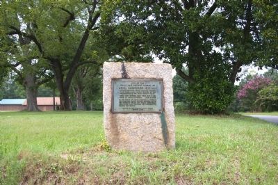 Site of the Home and Private School of Adiel Sherwood Marker. Click for full size. Site of the Home and Private School of Adiel Sherwood Marker image. Click for full size.