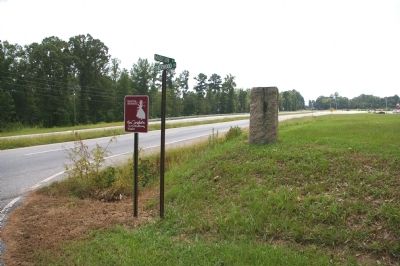 Site of the Home and Private School of Adiel Sherwood Marker. Click for full size. Site of the Home and Private School of Adiel Sherwood Marker image. Click for full size.