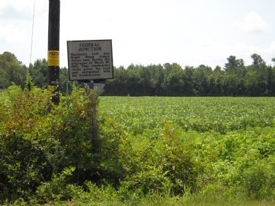 Federal Junction Marker image. Click for full size.