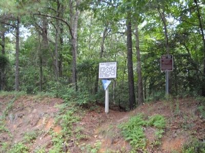 Marker on Devils Racetrack Road image. Click for full size.