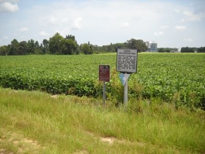 Marker on Bentonville Road image. Click for full size.