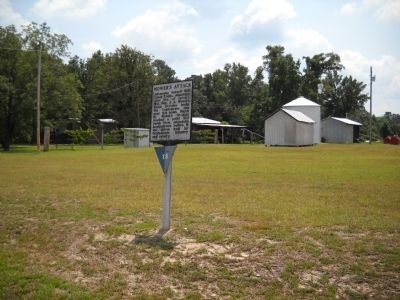 Marker on Scout Road image. Click for full size.