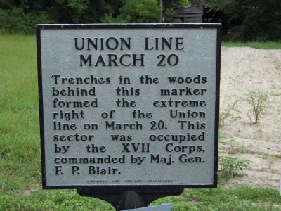 Union Line March 20 Marker image. Click for full size.