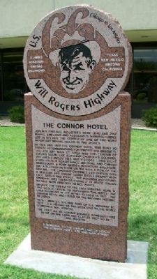 The Connor Hotel Marker image. Click for full size.