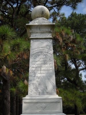 Confederate Dead Monument Marker image. Click for full size.