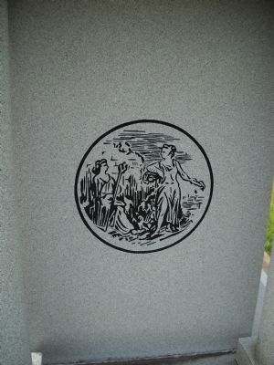 North Carolina Monument Detail image. Click for full size.