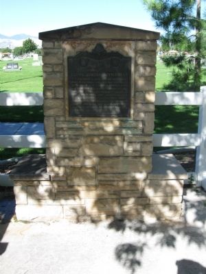 South Jordan Settlement Marker image. Click for full size.