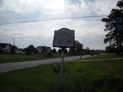 Draughon Cross Roads Marker. Click for full size. Draughon Cross Roads Marker image. Click for full size.