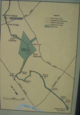 Map of the Fort Harrison Area image. Click for full size.